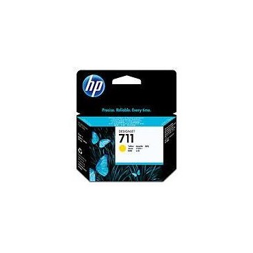HP INKJET NO711 CZ132A YELLOW