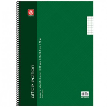 ΤΕΤΡΑΔΙΟ ΣΠΙΡΑΛ ΚΑΡΡΕ 21x30...