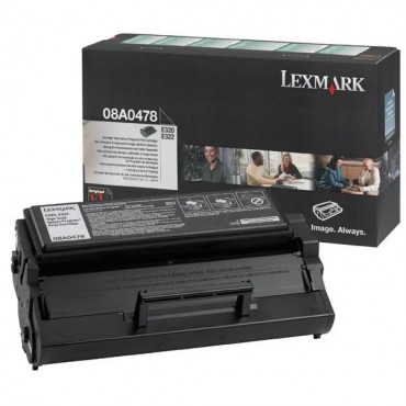 LEXMARK TONER 08A0478 BLACK...
