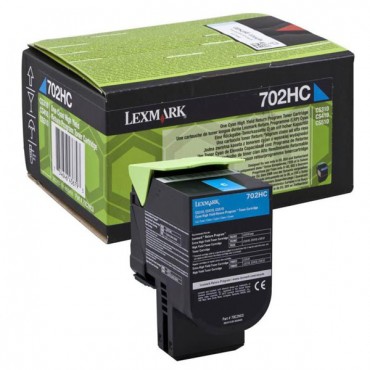 LEXMARK TONER 70C2HC0 CYAN...