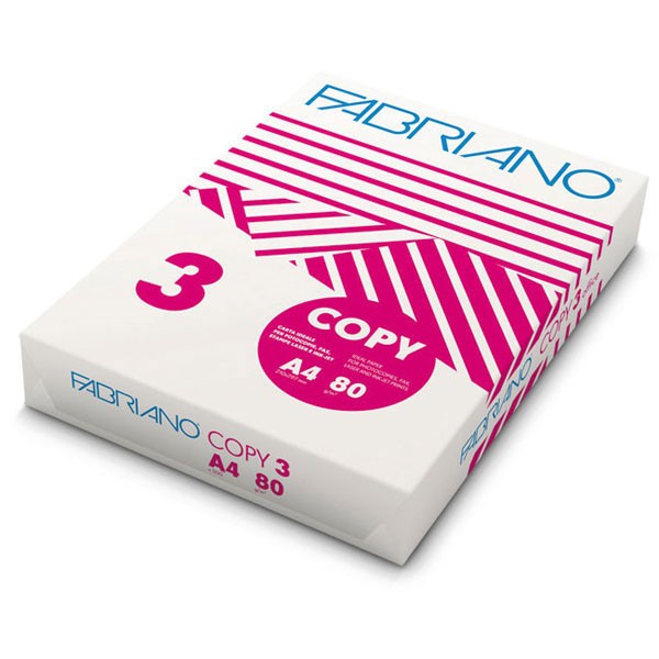 ΧΑΡΤΙ ΦΩΤΟΤΥΠΙΚΟ Α4 80GR FABRIANO COPYIII ΛΕΥΚΟ 500 ΦΥΛΛΑ