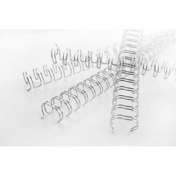 ΣΠΙΡΑΛ ΜΕΤΑΛΛΙΚΑ REXEL 6MM 55 ΦΥΛΛΑ 2:1 21 LOOPS 100 ΤΕΜΑΧΙΑ ΜΑΥΡΟ