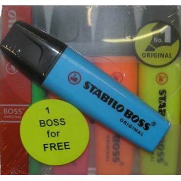 ΜΑΡΚΑΔΟΡΟΣ STABILO BOSS ΣΕΤ...