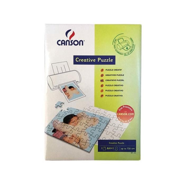 ΧΑΡΤΙ INKJET A4 CANSON PUZZLE CREATION 1 ΦΥΛΛΟ
