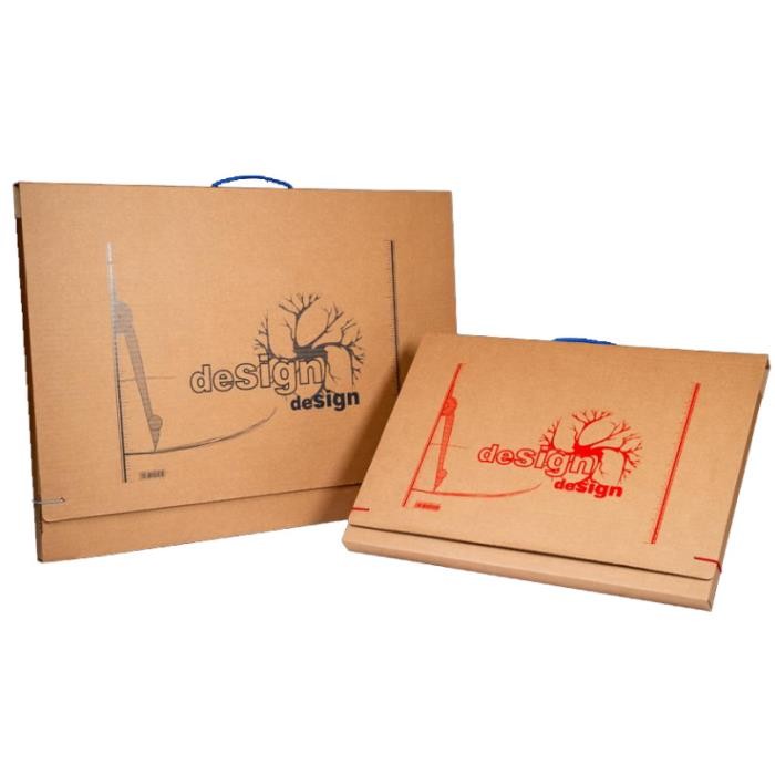 ΚΟΥΤΙ ΣΧΕΔΙΟΥ ΧΑΡΤΙΝΟ ΜΕ ΧΕΡΟΥΛΙ 50x70CM ΙΩΝΙΑ 0105 ΚΡΑΦΤ ΓΚΡΙ